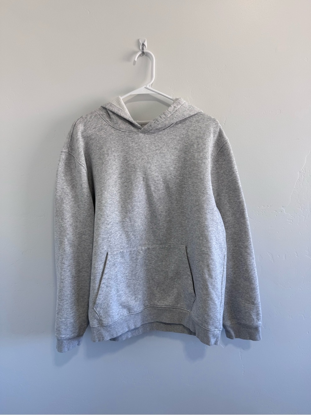 Skims Heather Grey Hoodie Large